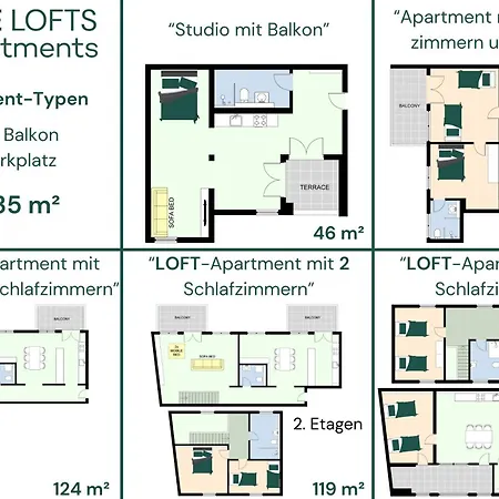 88 Qm - Exklusiv & Angebunden - Werse Loft By Youpartments Apartment
